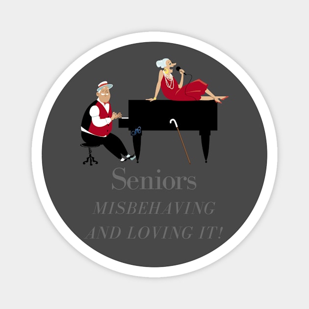 Seniors Magnet by LibrosBOOKtique